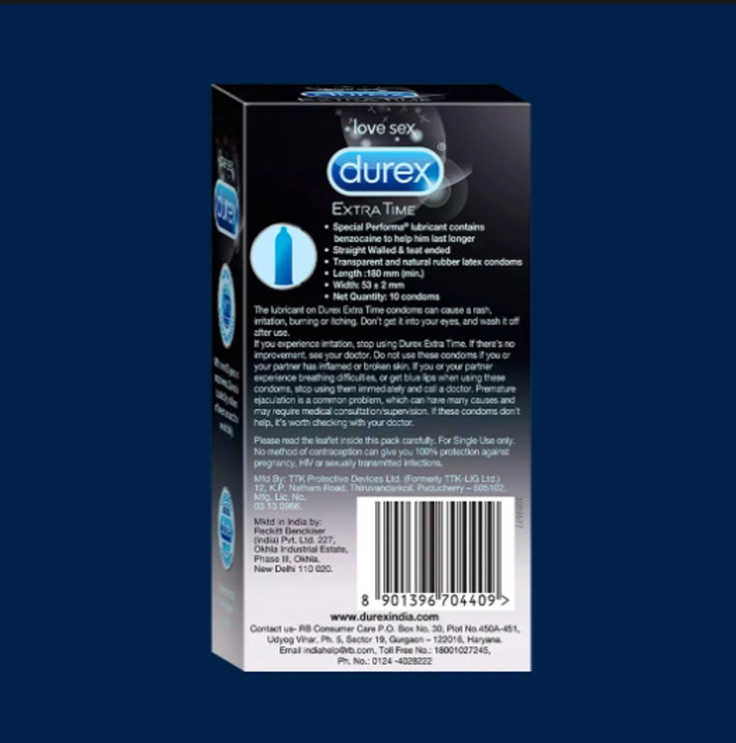Image of DUREX Extra Time Condom