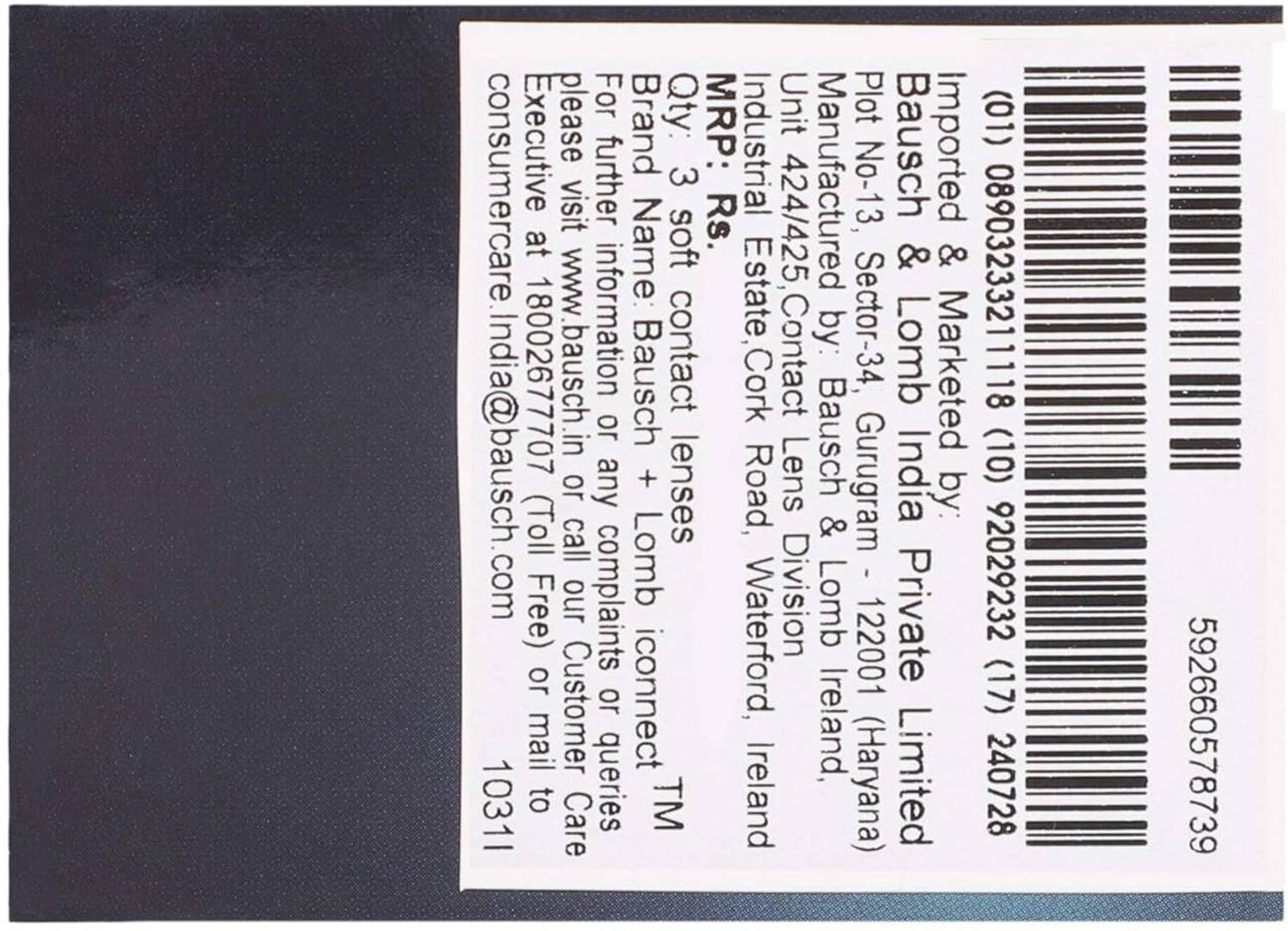 Bausch & Lomb Monthly Disposable Contact Lenses - Image 3