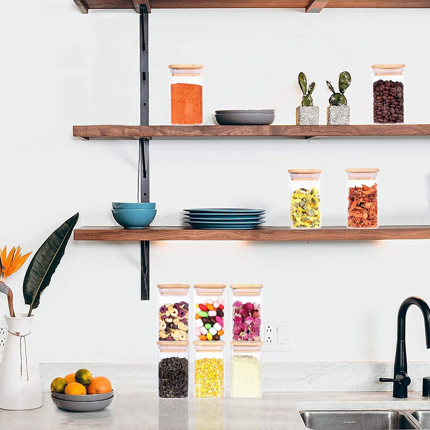 Image of jay gatrad seller Glass Grocery Container - 270 ml