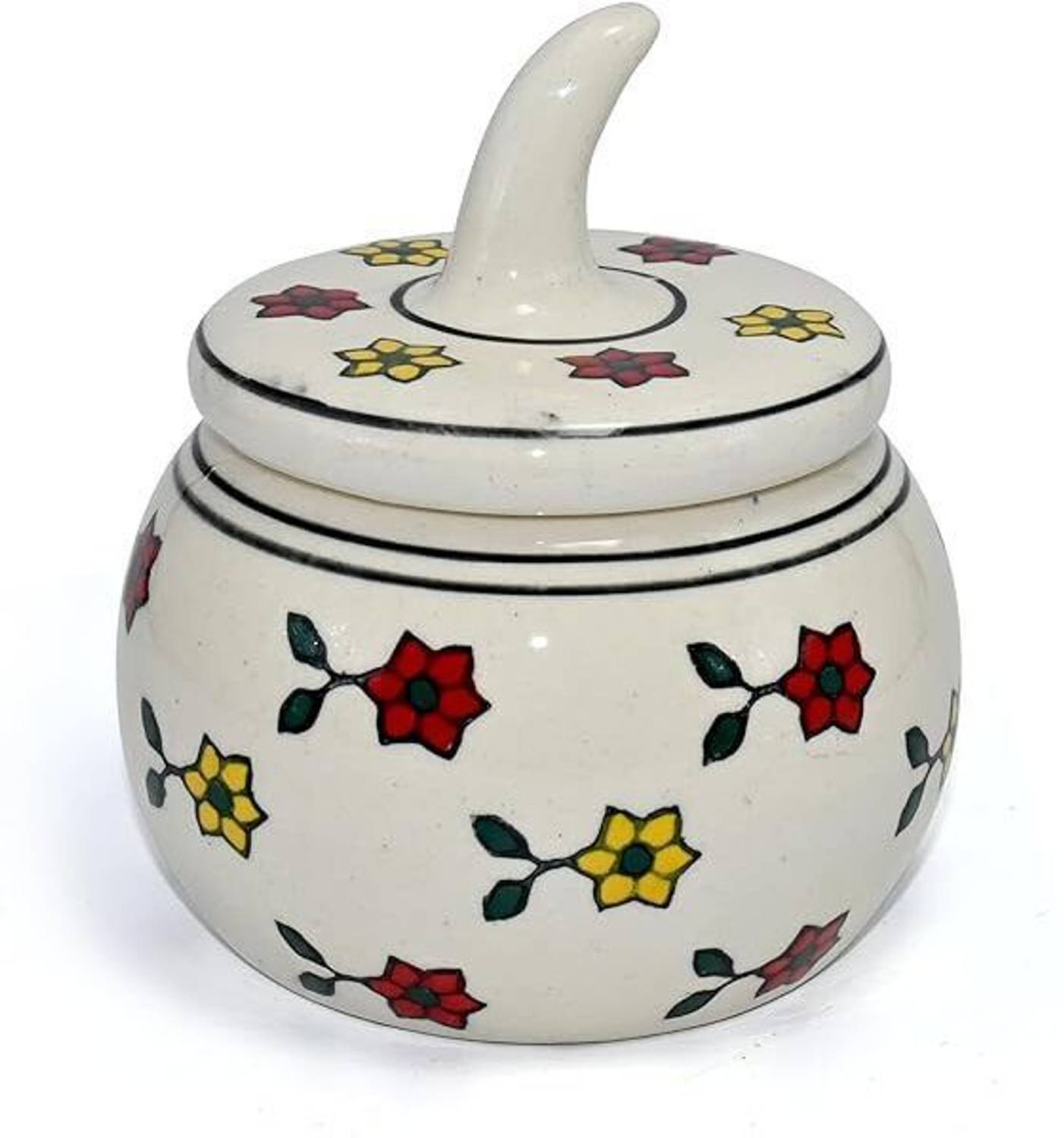 Amoorcart Ceramic Pickle Jar - 350 ml