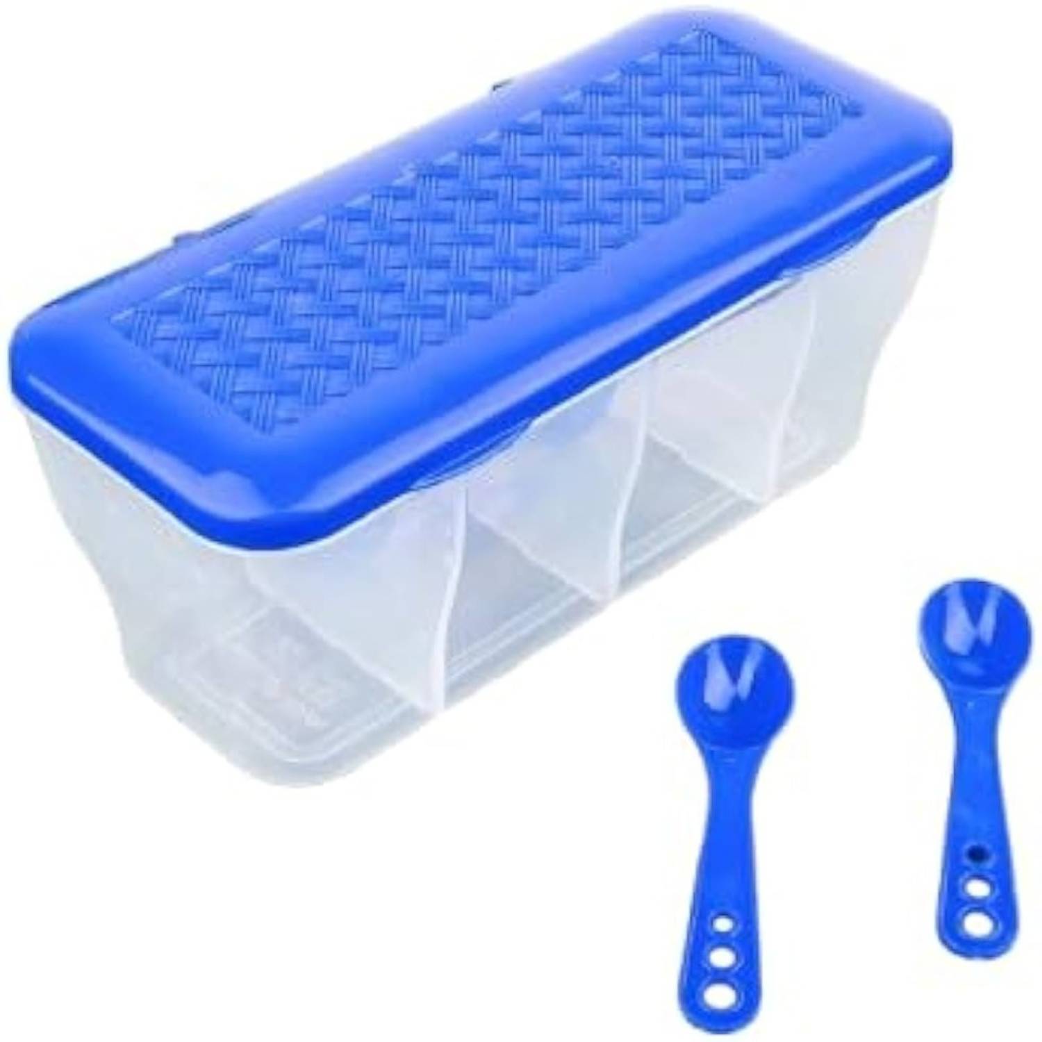 PLANCK Plastic Fridge Container - 1800 ml (Blue)