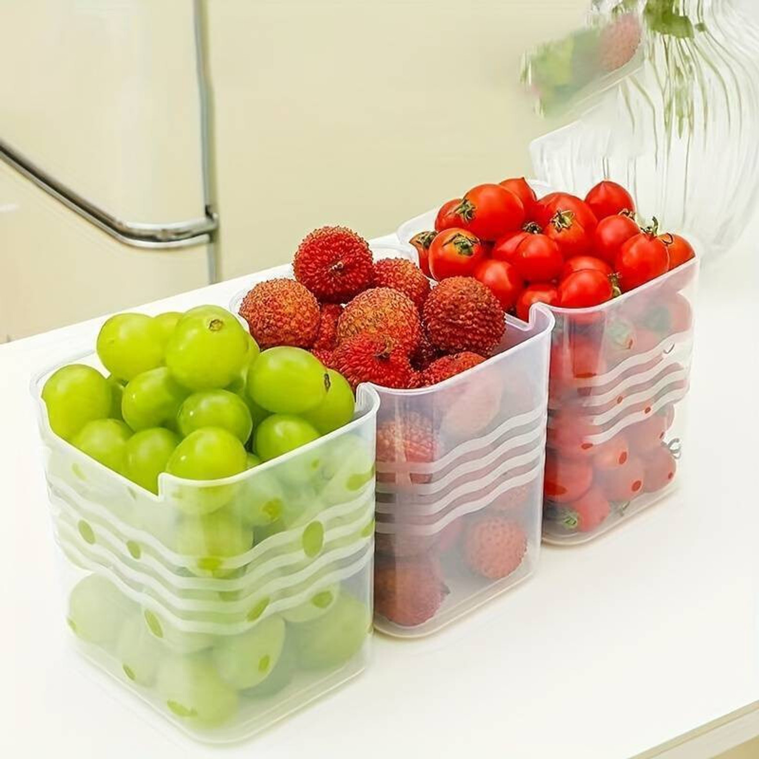 Image of MAGICSPOON Polypropylene Fridge Container - 1000 ml