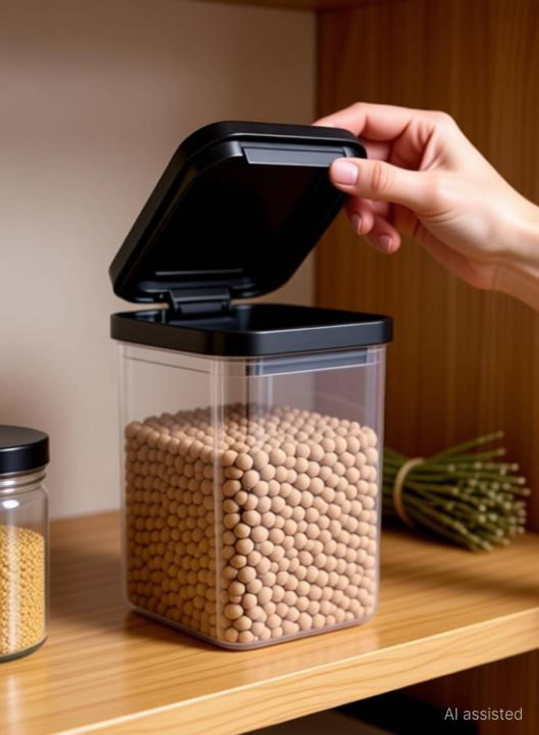 Homemet Plastic Grocery Container - 1200 ml — Storage Containers & Jars