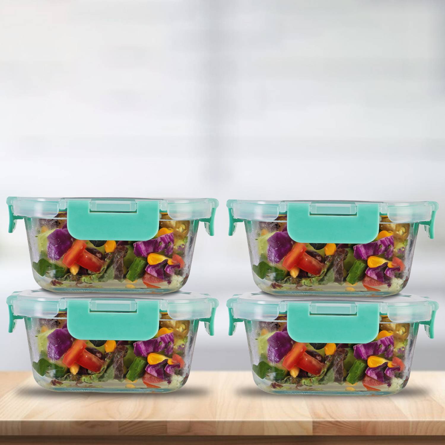 Allo Glass Fridge Container - 520 ml