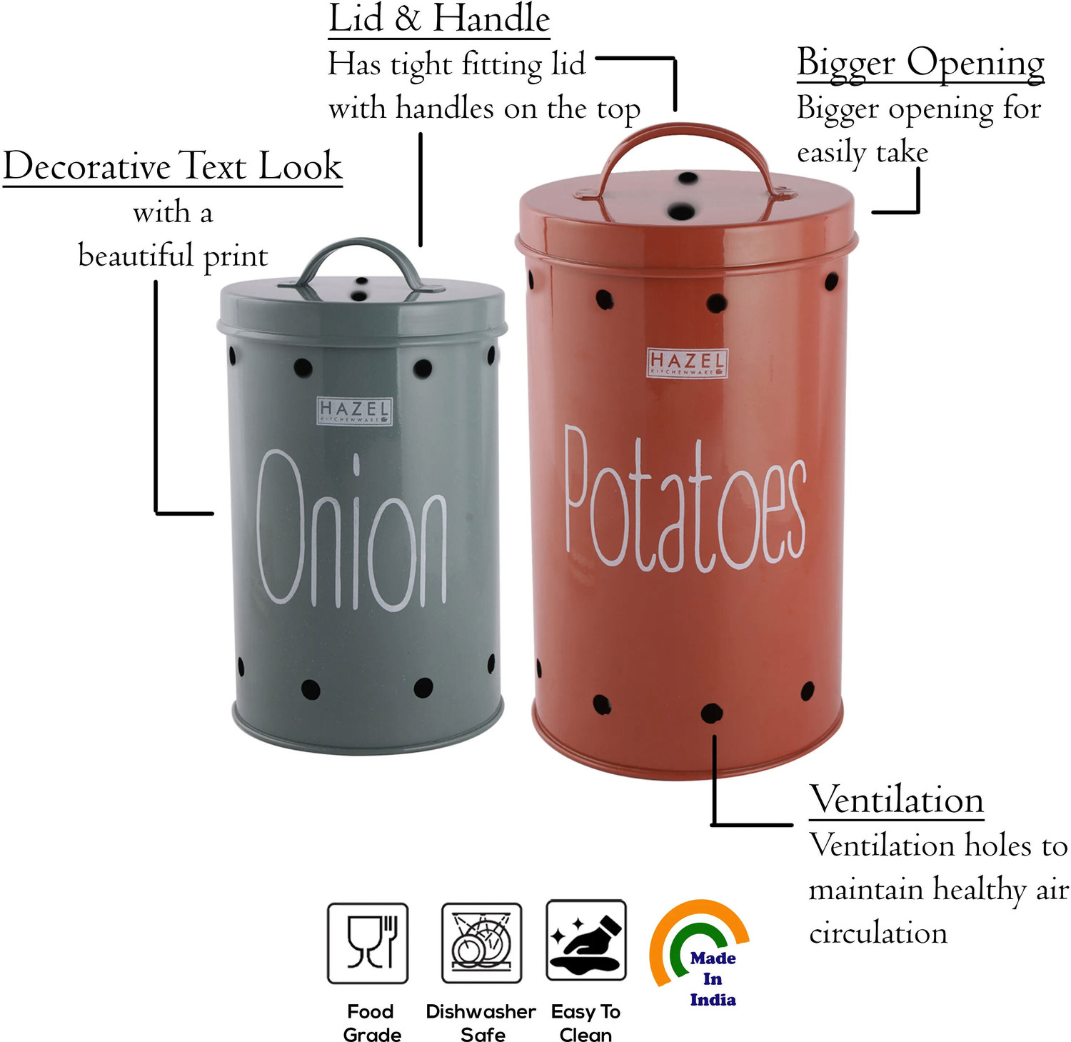 Image of HAZEL Iron Utility Container - 0 ml