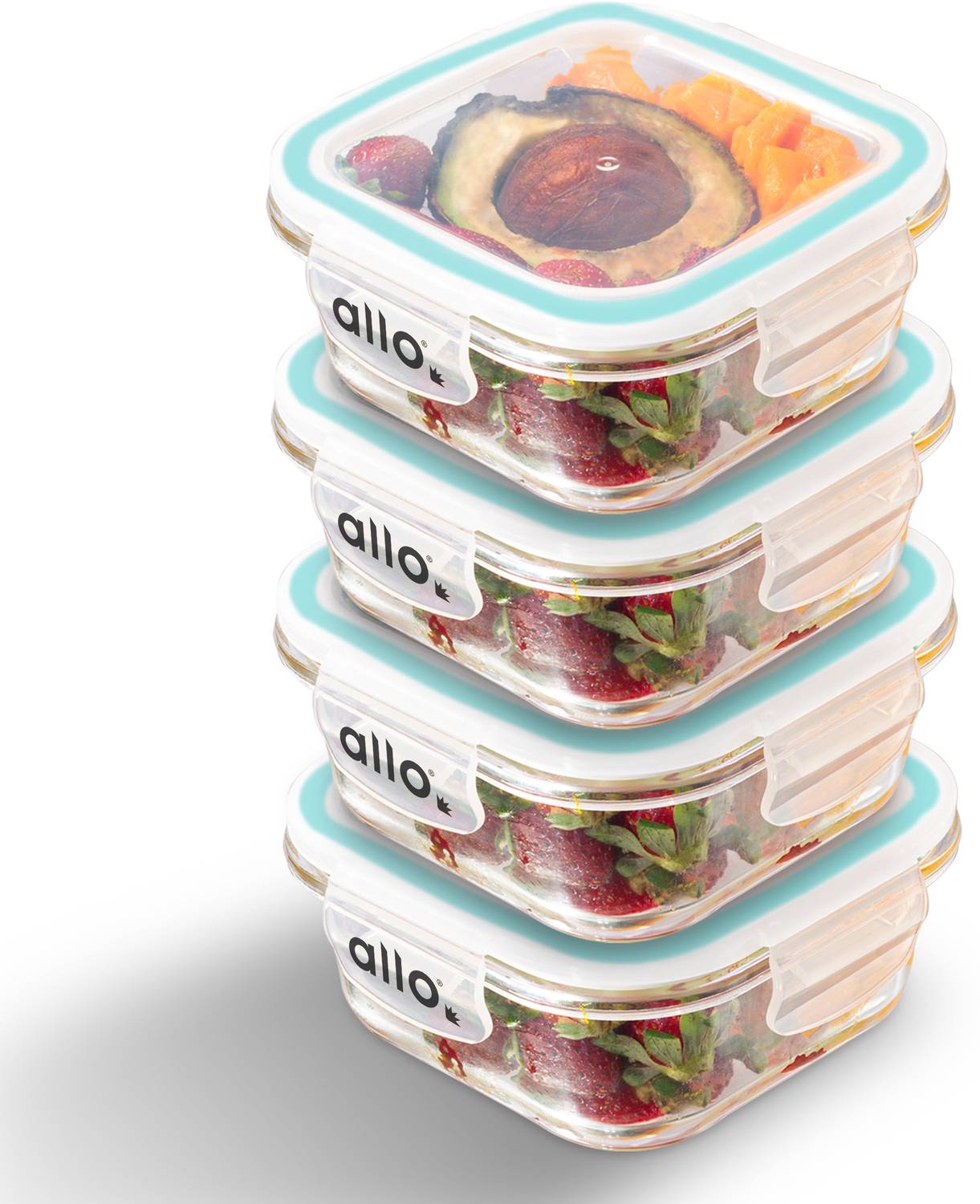 Allo Glass Fridge Container - 550 ml