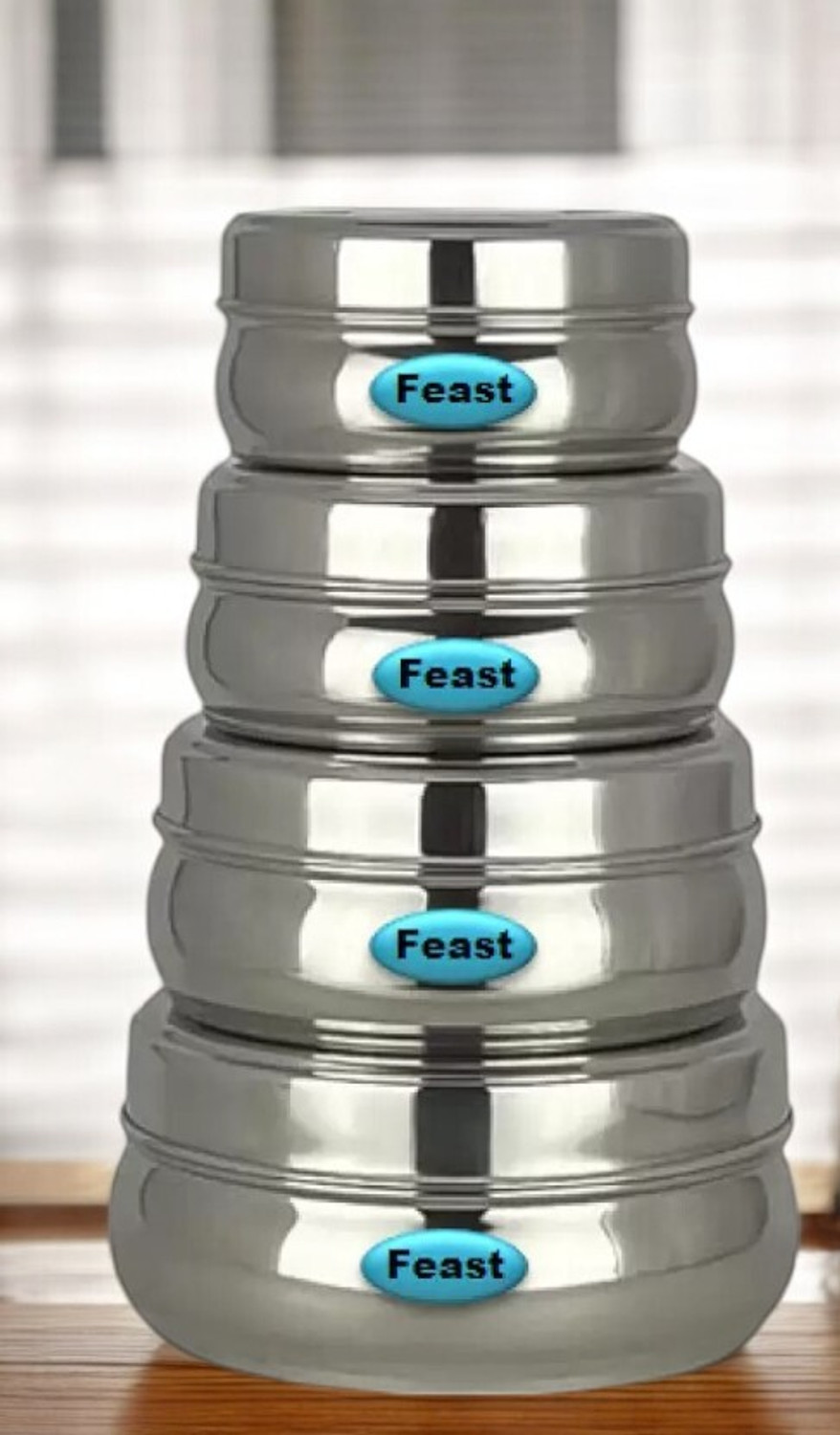 Image of Feast Steel Fridge Container - 1820 ml