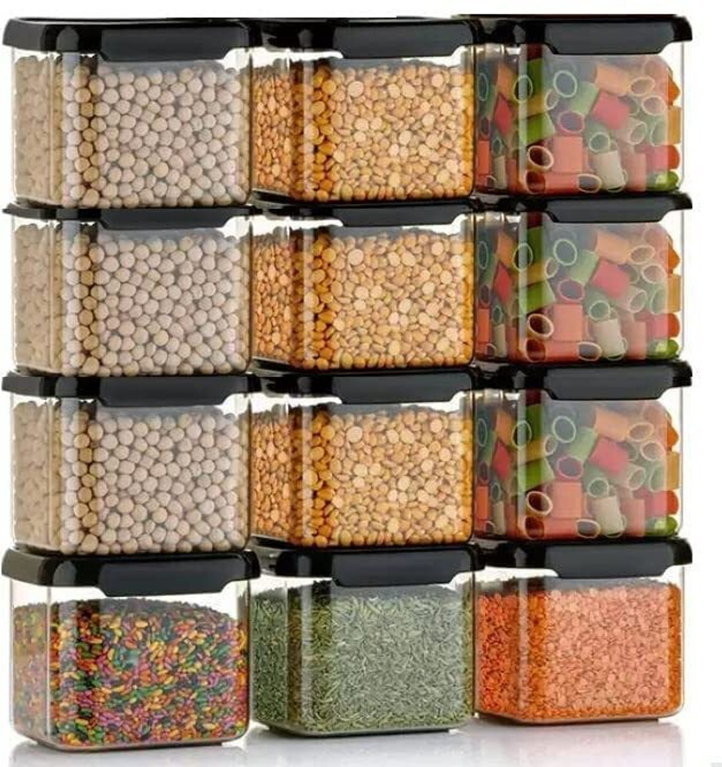 Image of Moxstar Plastic Grocery Container - 500 ml