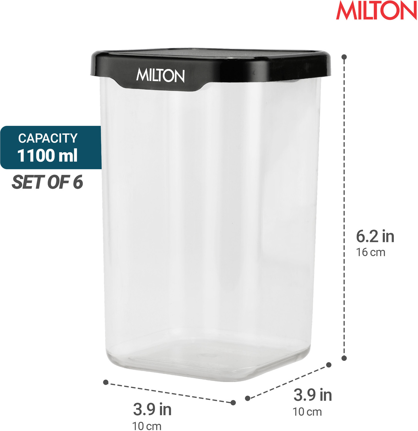 Image of MILTON Plastic Utility Container - 1100 ml