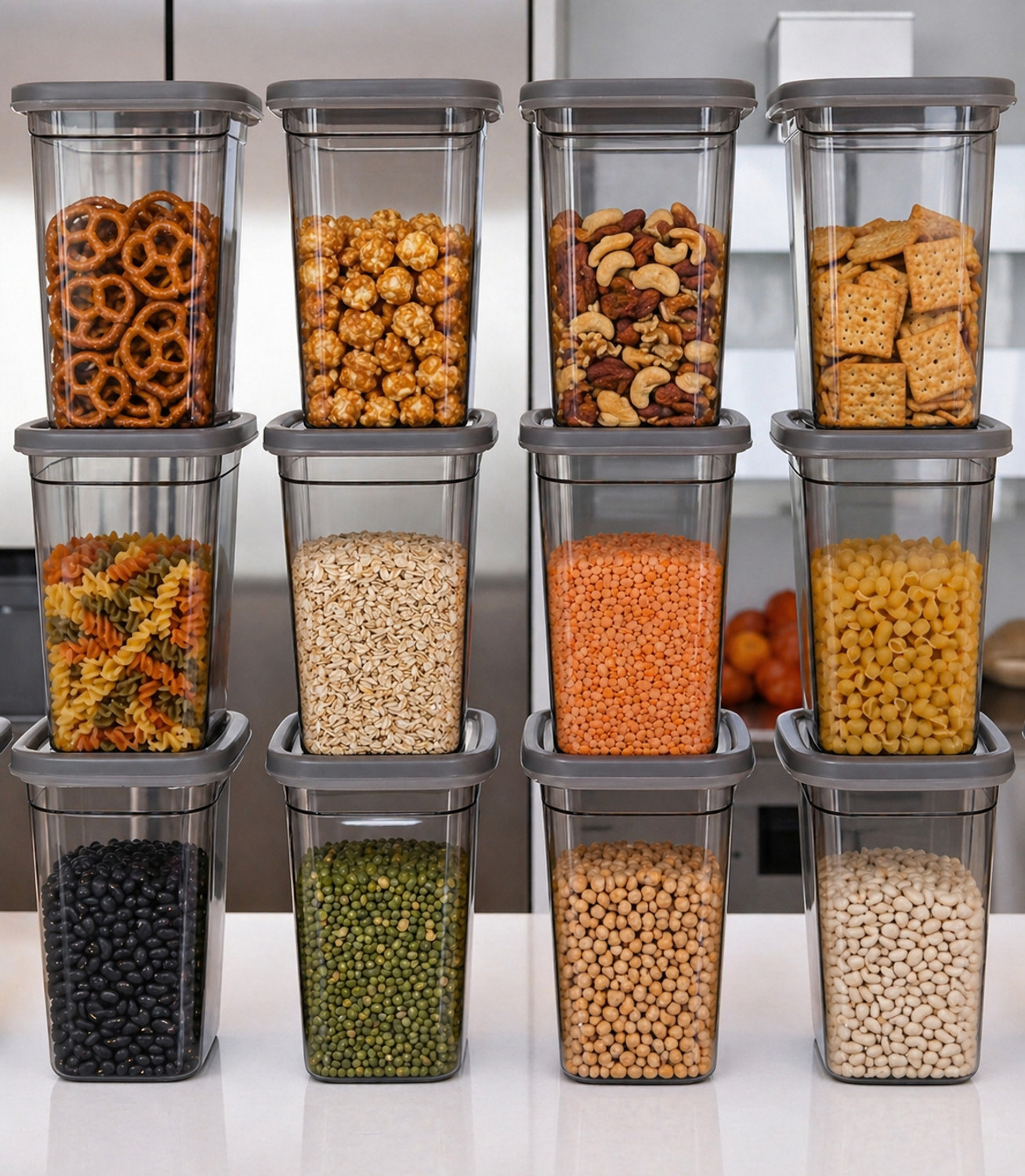 Image of Sedulous Plastic Grocery Container - 1000 ml