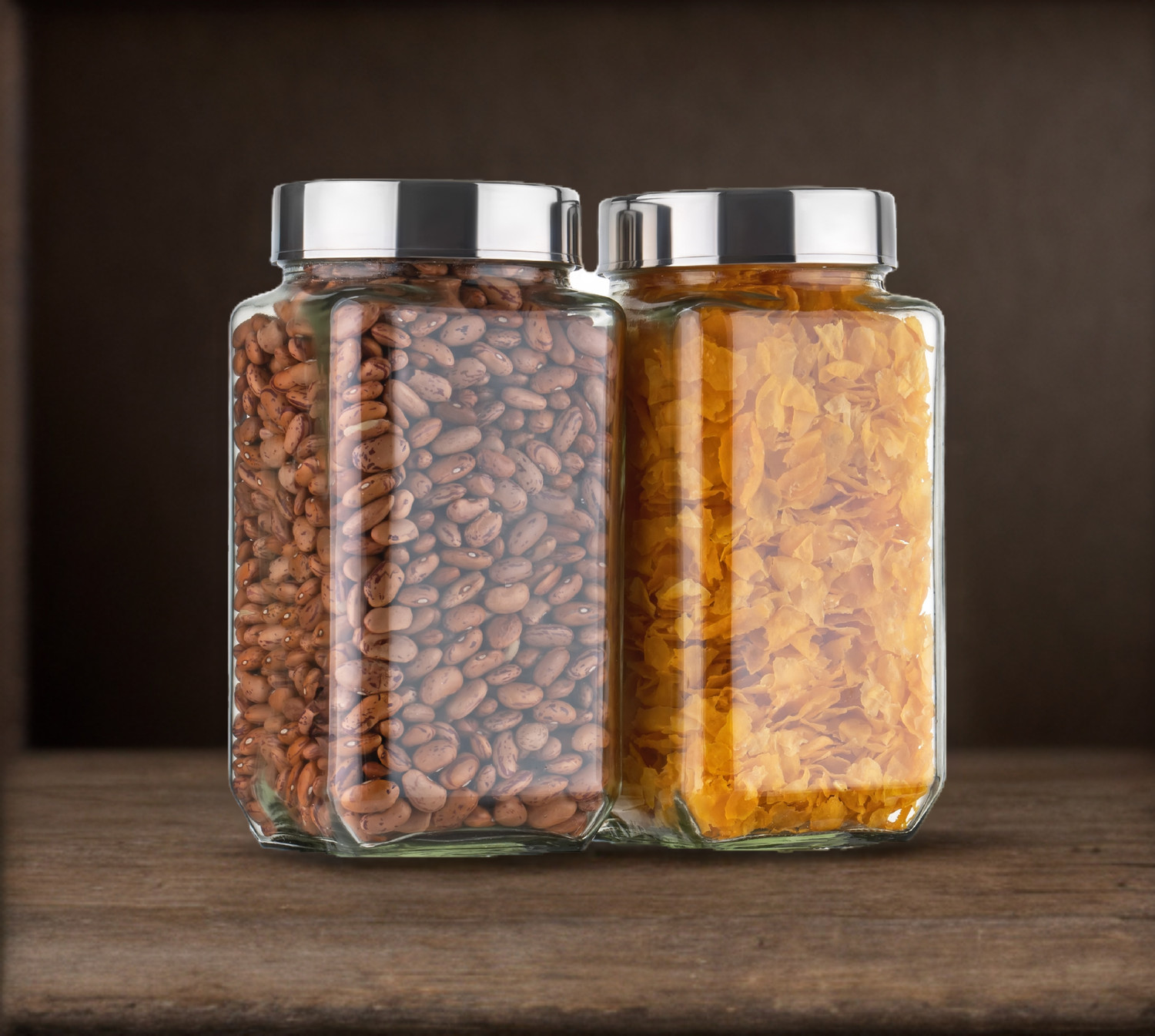 Image of Troxer Glass Grocery Container - 1000 ml