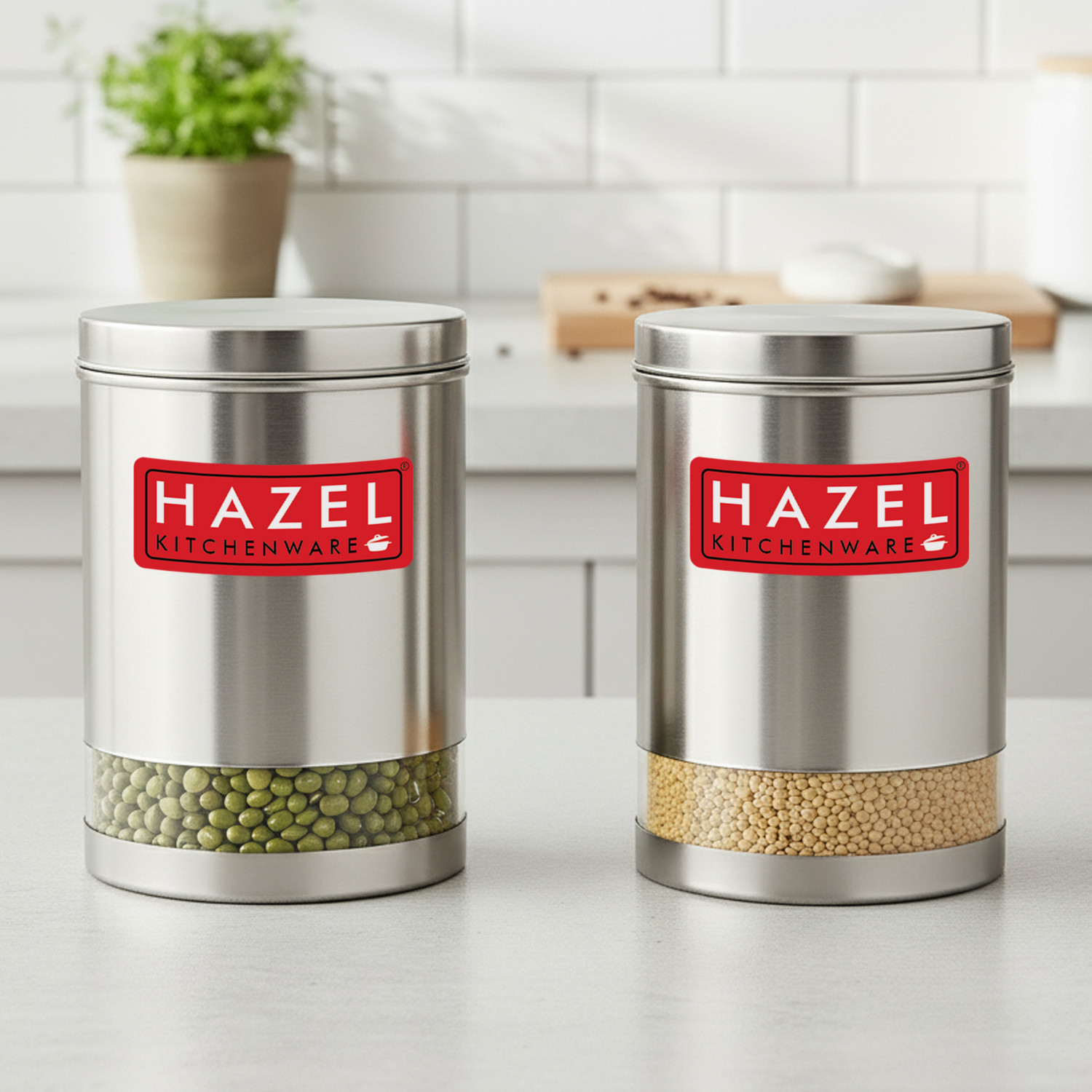 Image of HAZEL Stainless Steel Utility Container - 3000 ml