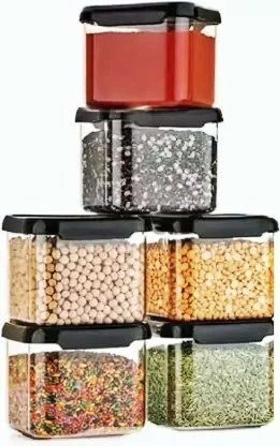 Image of Womens 1st Choice Plastic Grocery Container - 500 ml