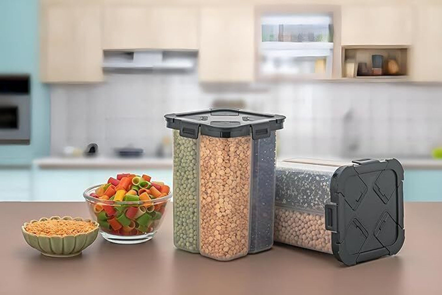 Image of KingPlast Plastic Grocery Container - 2500 ml