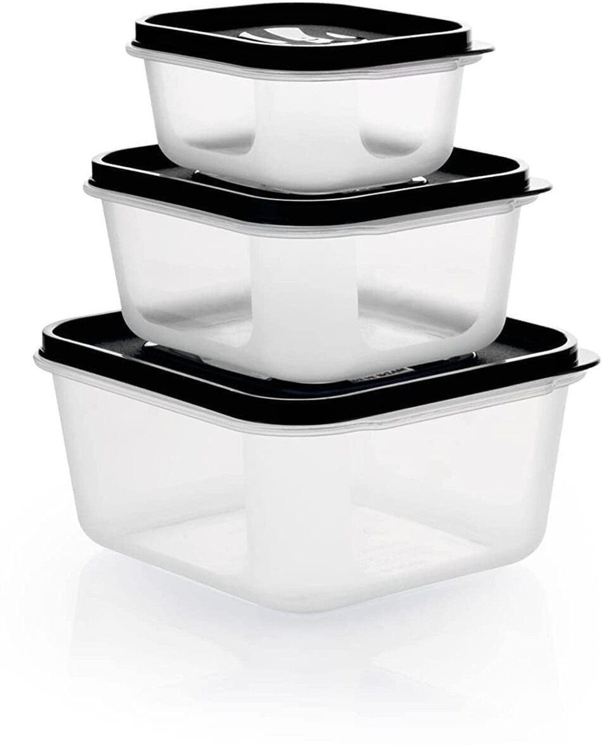 Image of Bimex Plastic Fridge Container - 600 ml, 1200 ml, 1800 ml