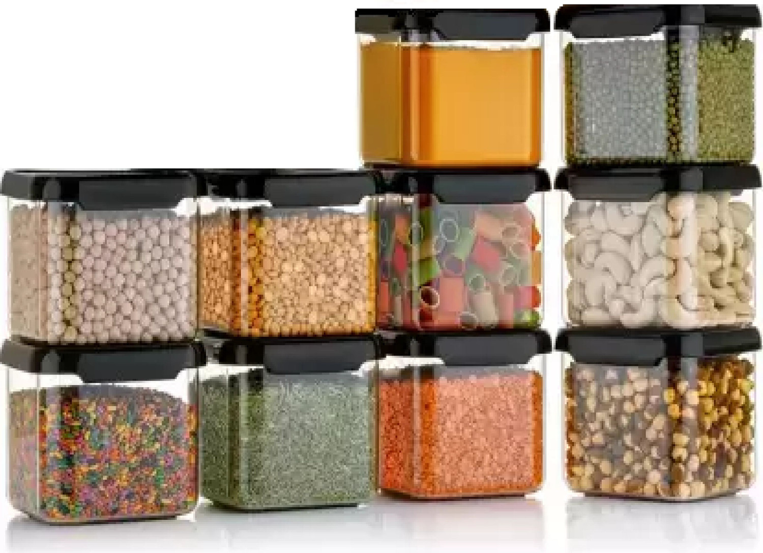 Image of Zubix Plastic Grocery Container - 500 ml