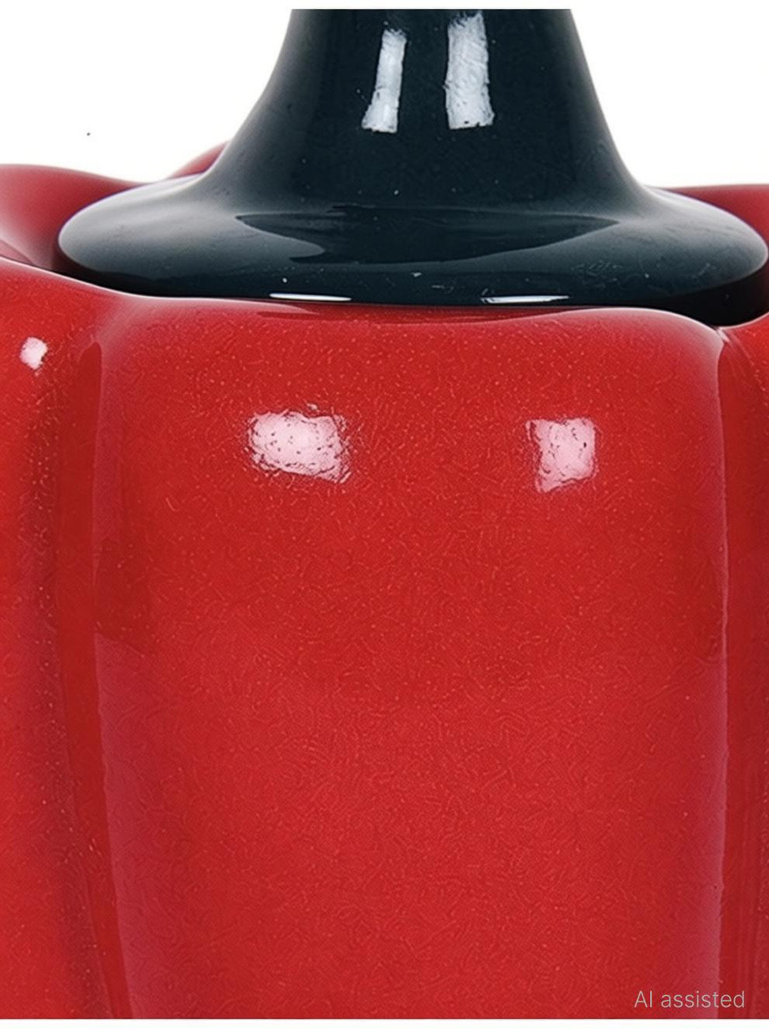 Image of Nayi umag Ceramic Pickle Jar - 500 ml (Red)