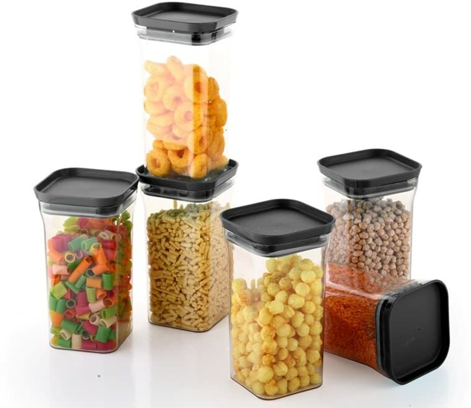 Image of Homemet Plastic Grocery Container - 1200 ml