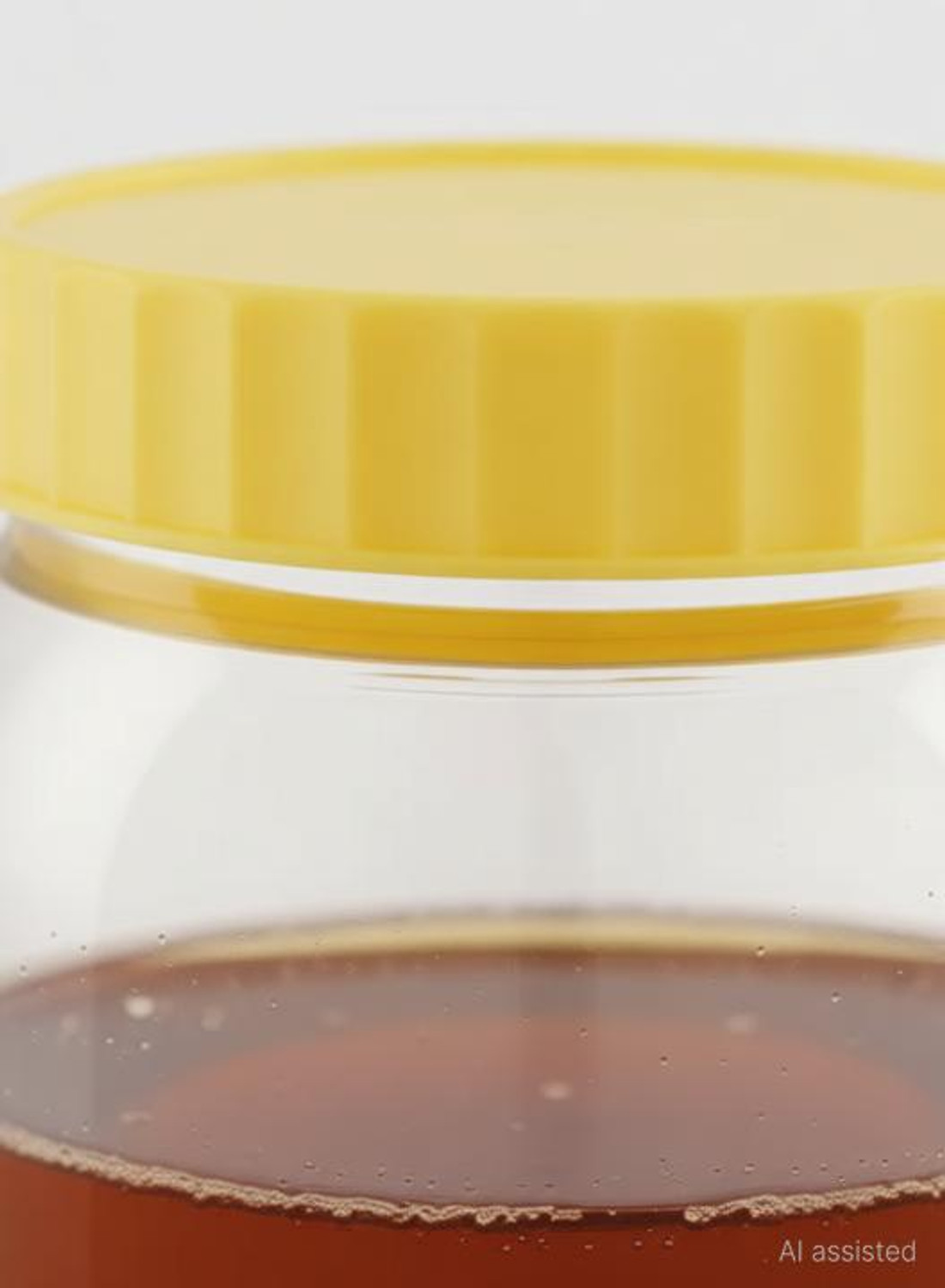 Image of Sunpet Plastic Grocery Container - 500 ml (Pack of 12, Transparent)