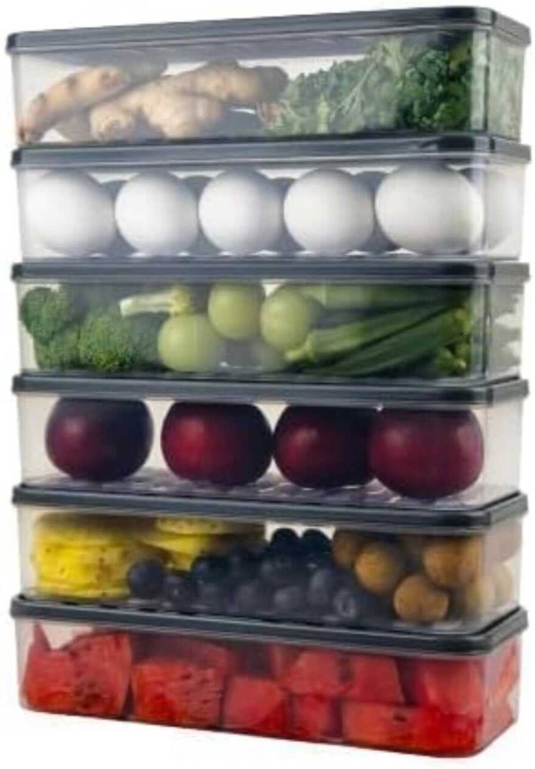 AURANESTZ Plastic Fridge Container - 1200 ml