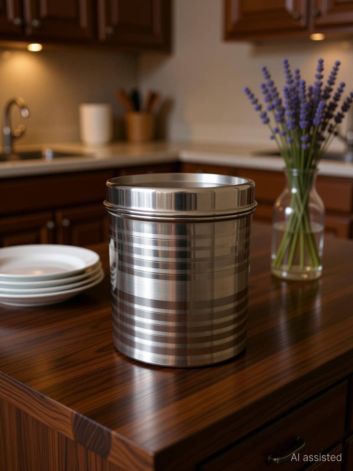 BERBEL Steel Grocery Container  - 2 L