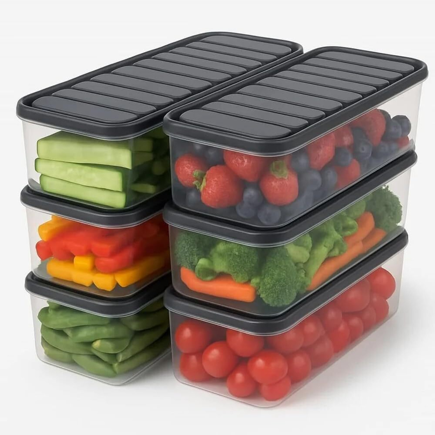 Image of MSGL Plastic Fridge Container - 1200 ml