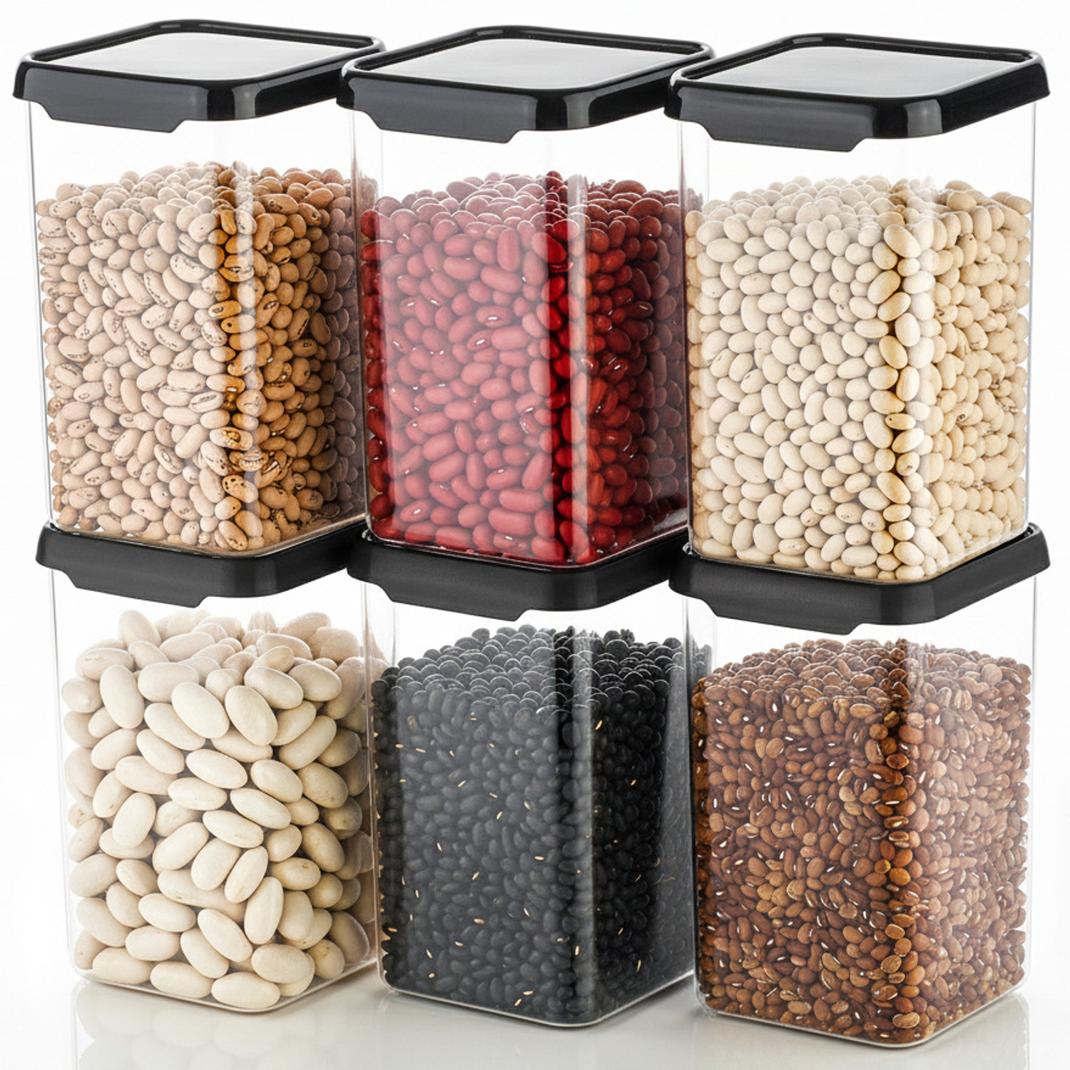 Image of CENTUREUM Plastic Grocery Container - 1100 ml