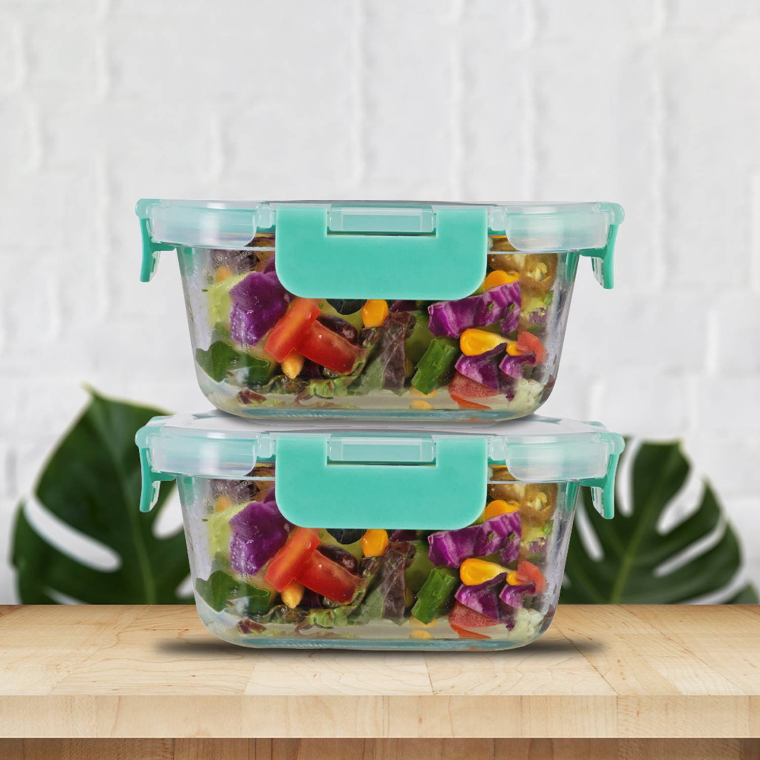 Allo Glass Fridge Container - 520 ml