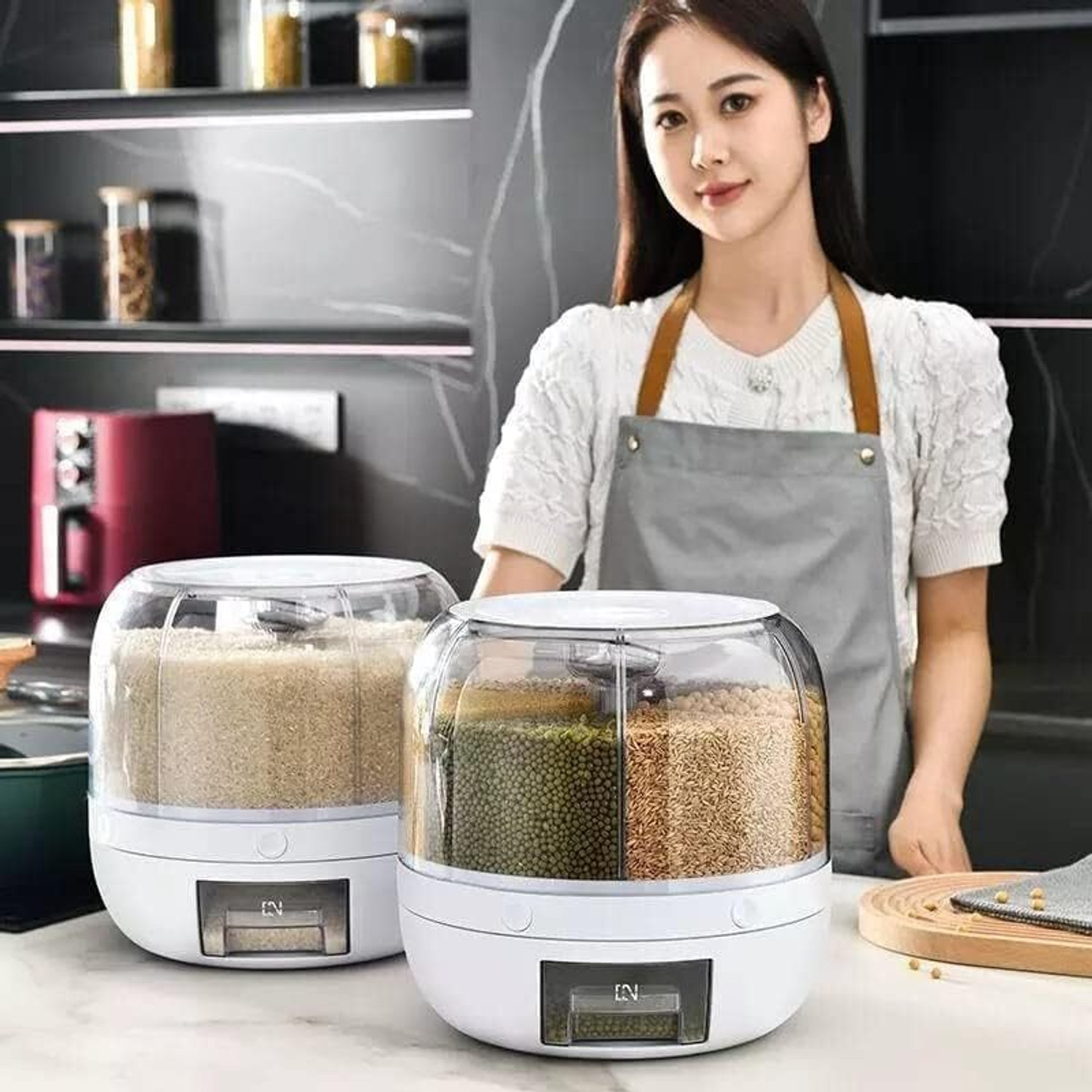 Image of MGKENTERPRISE Plastic Grocery Container - 6 kg