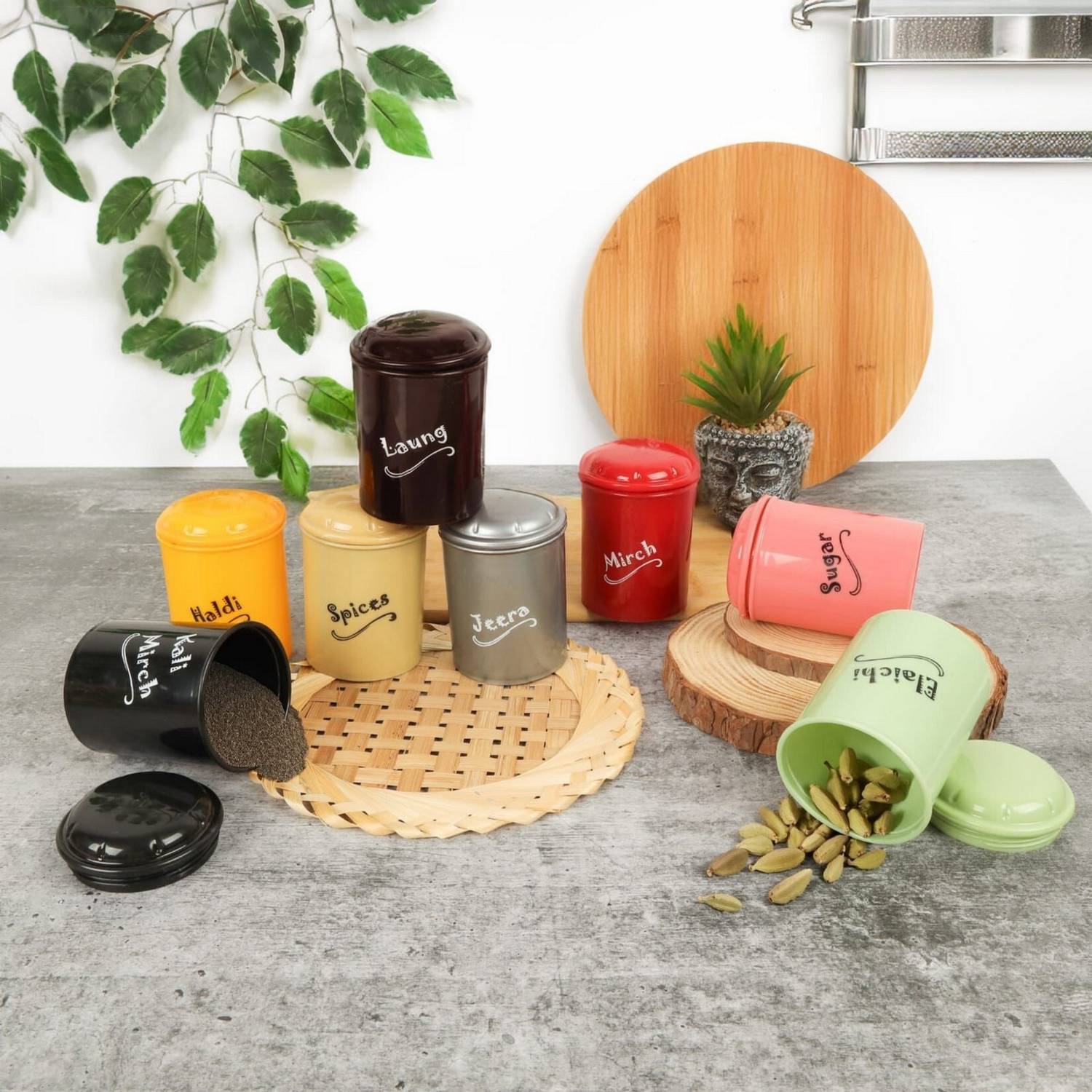 Masox Store Spice Set Plastic — Spice Boxes & Masala Dabbas