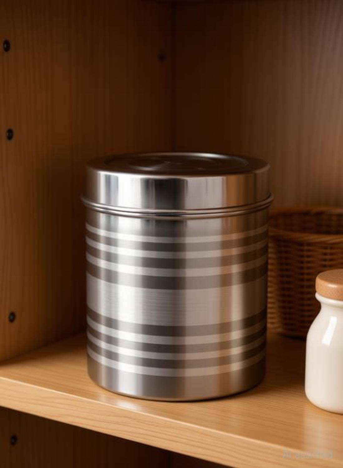 BERBEL Steel Grocery Container  - 3 L
