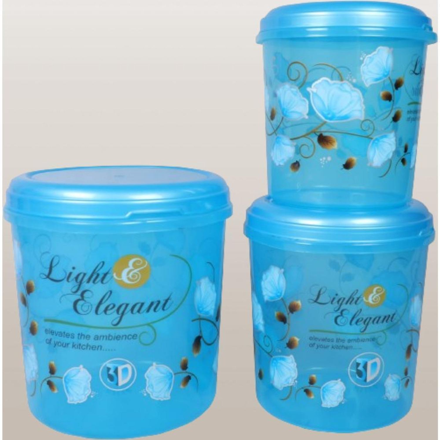 Image of 3D METRO SUPER STORE Plastic Grocery Container - 5000 ml, 7500 ml, 10000 ml