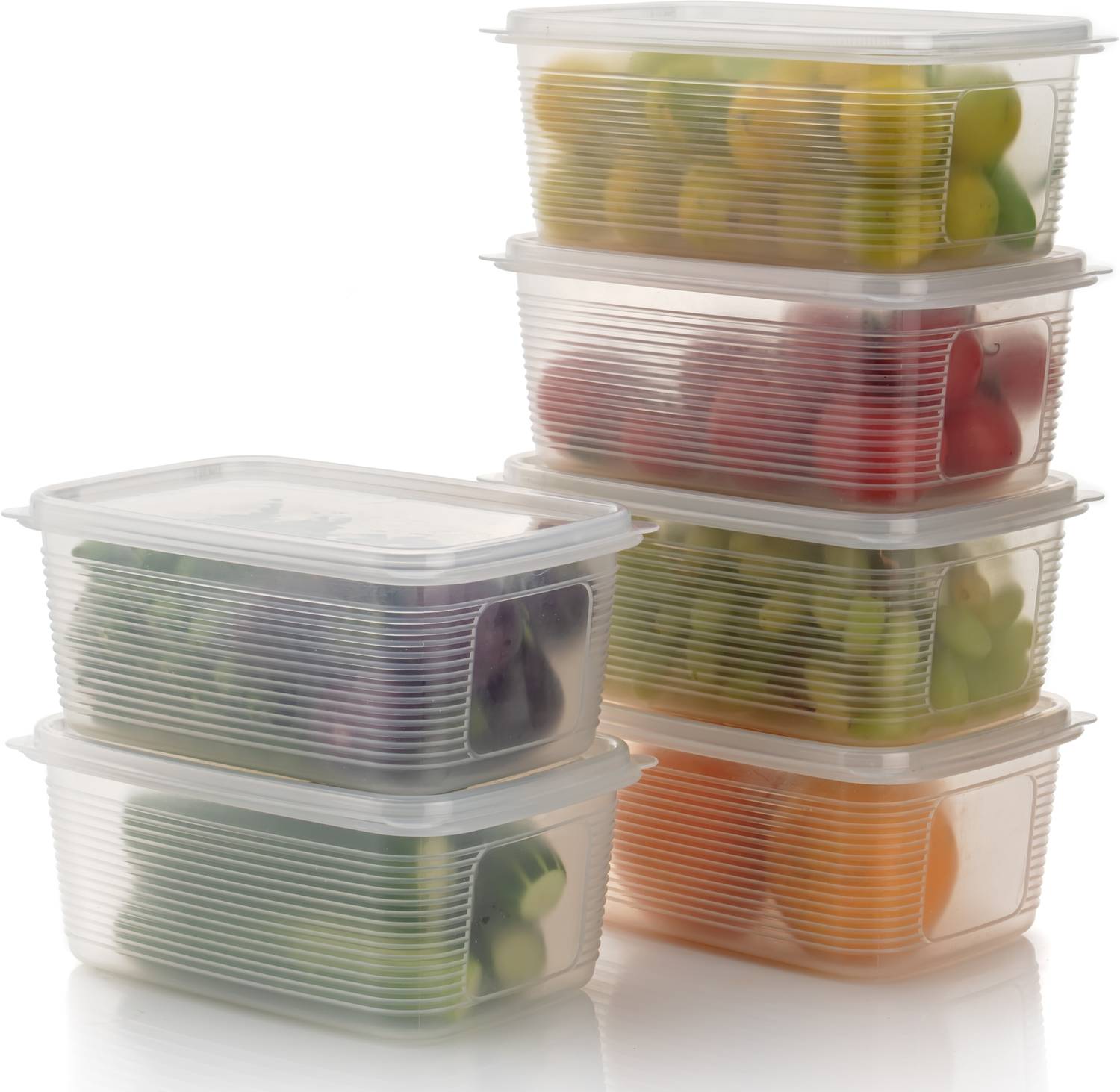 wintrezza Plastic Fridge Container - 2000 ml — Kitchen Organizers & Racks