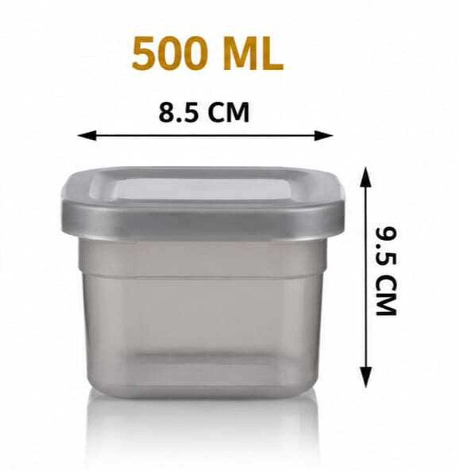 Image of Sentricus Plastic Grocery Container - 500 ml, 1100 ml