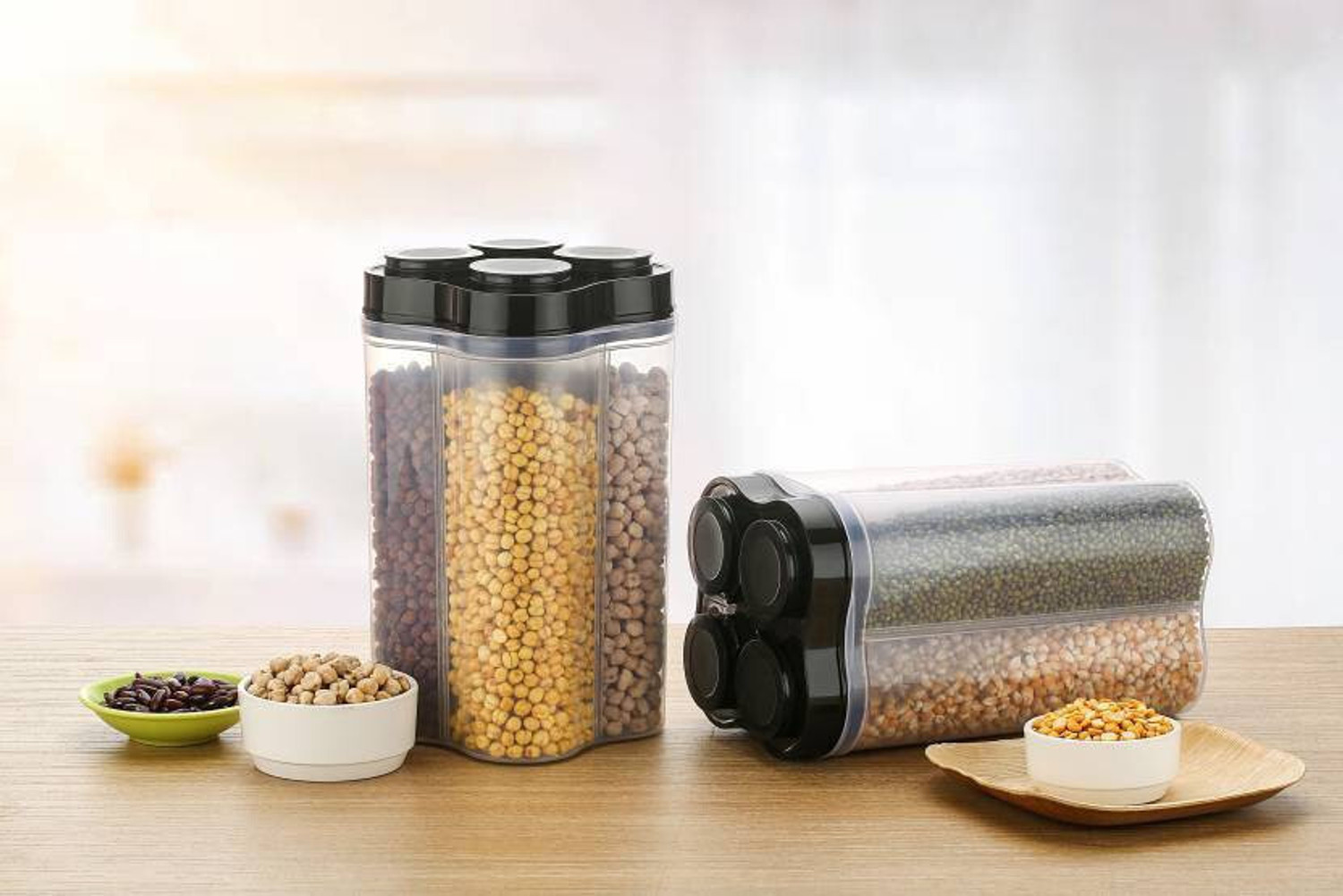 Image of SCIVER Plastic Grocery Container - 2400 ml