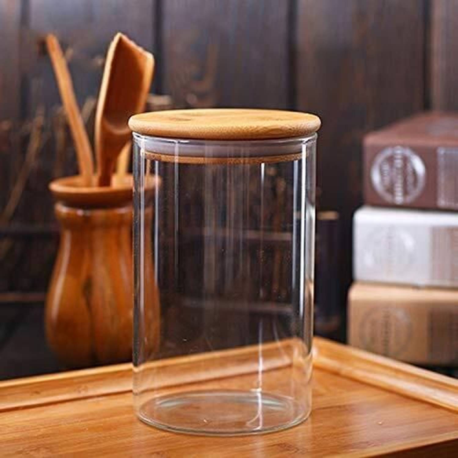 AAnami Glass Grocery Container  - 1000 ml