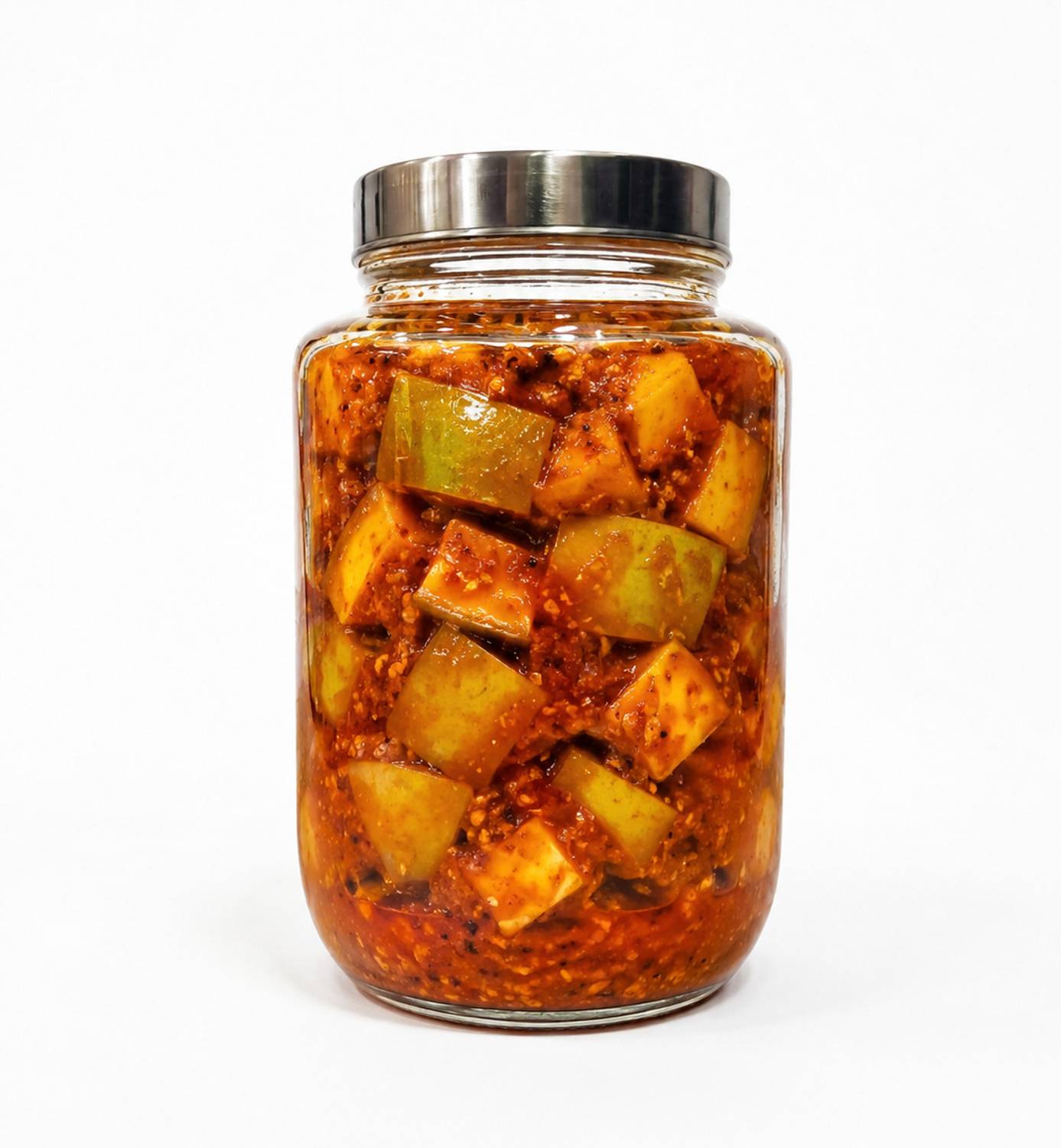 Borzor Glass Grocery Container - 2000 ml