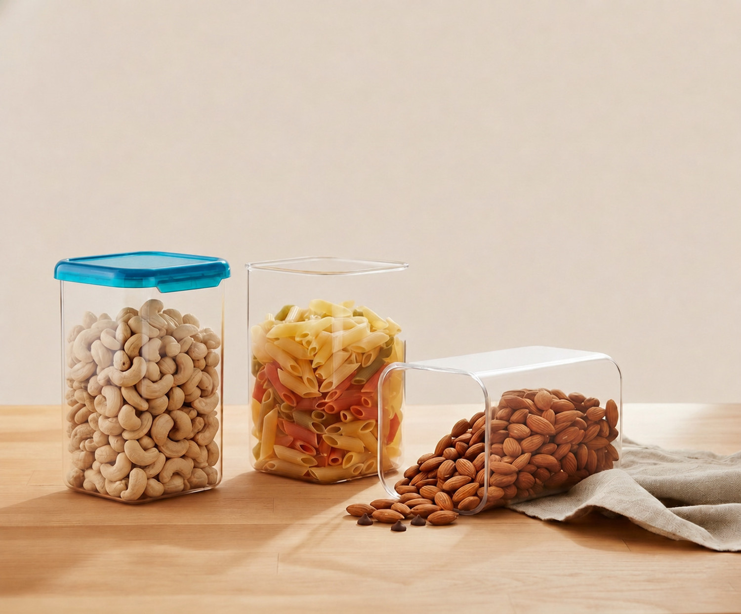 Image of CENTUREUM Plastic Grocery Container - 1100 ml