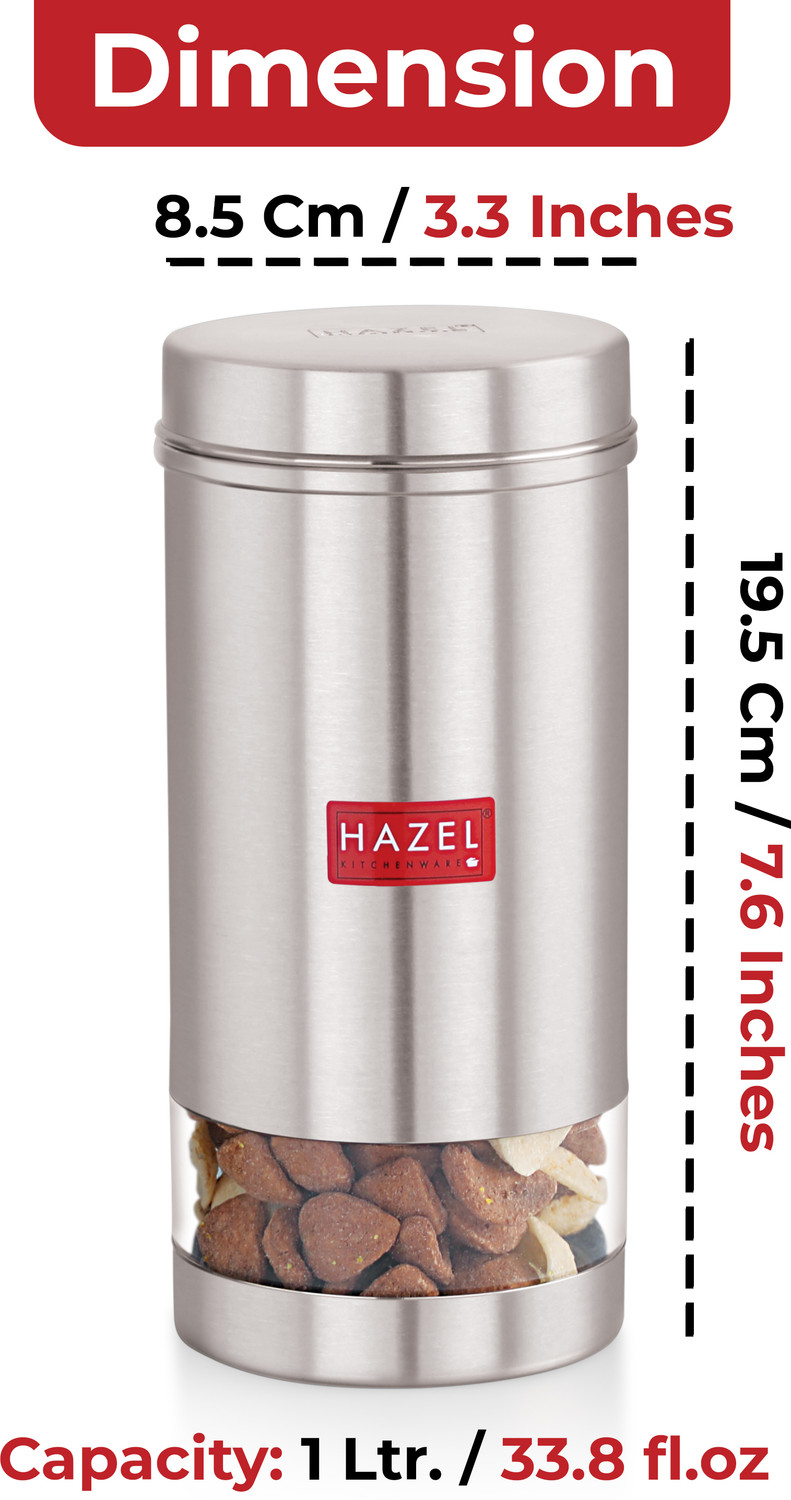 Image of HAZEL Stainless Steel Utility Container - 950 ml