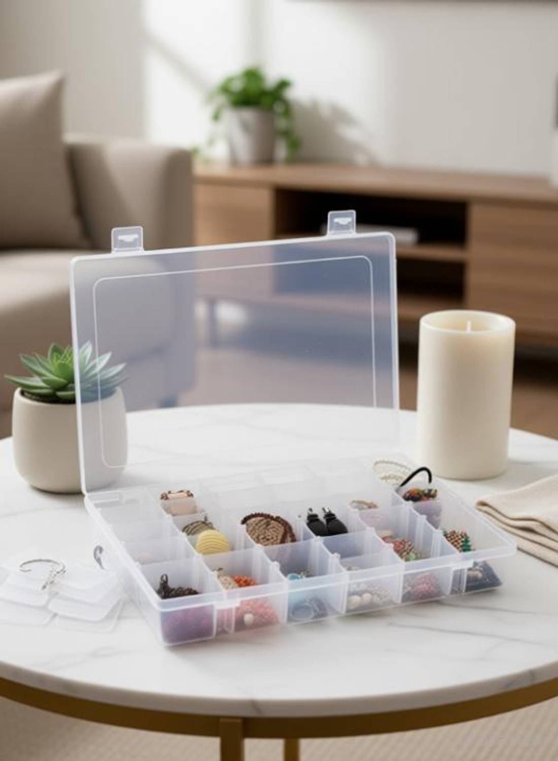 3D METRO SUPER STORE Plastic Grocery Container - 3 dozen