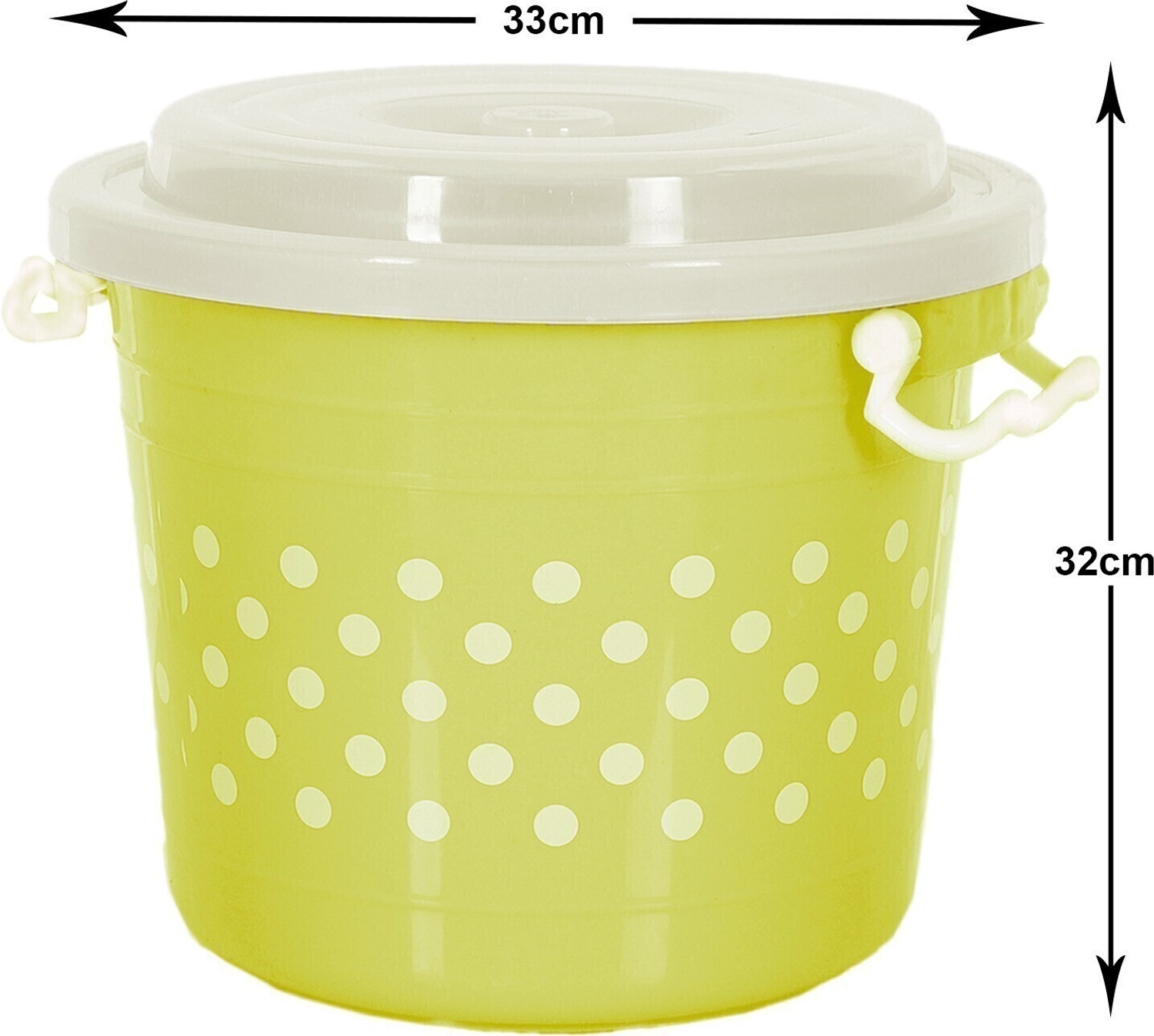 Image of KUBER INDUSTRIES Plastic Grocery Container - 16 L