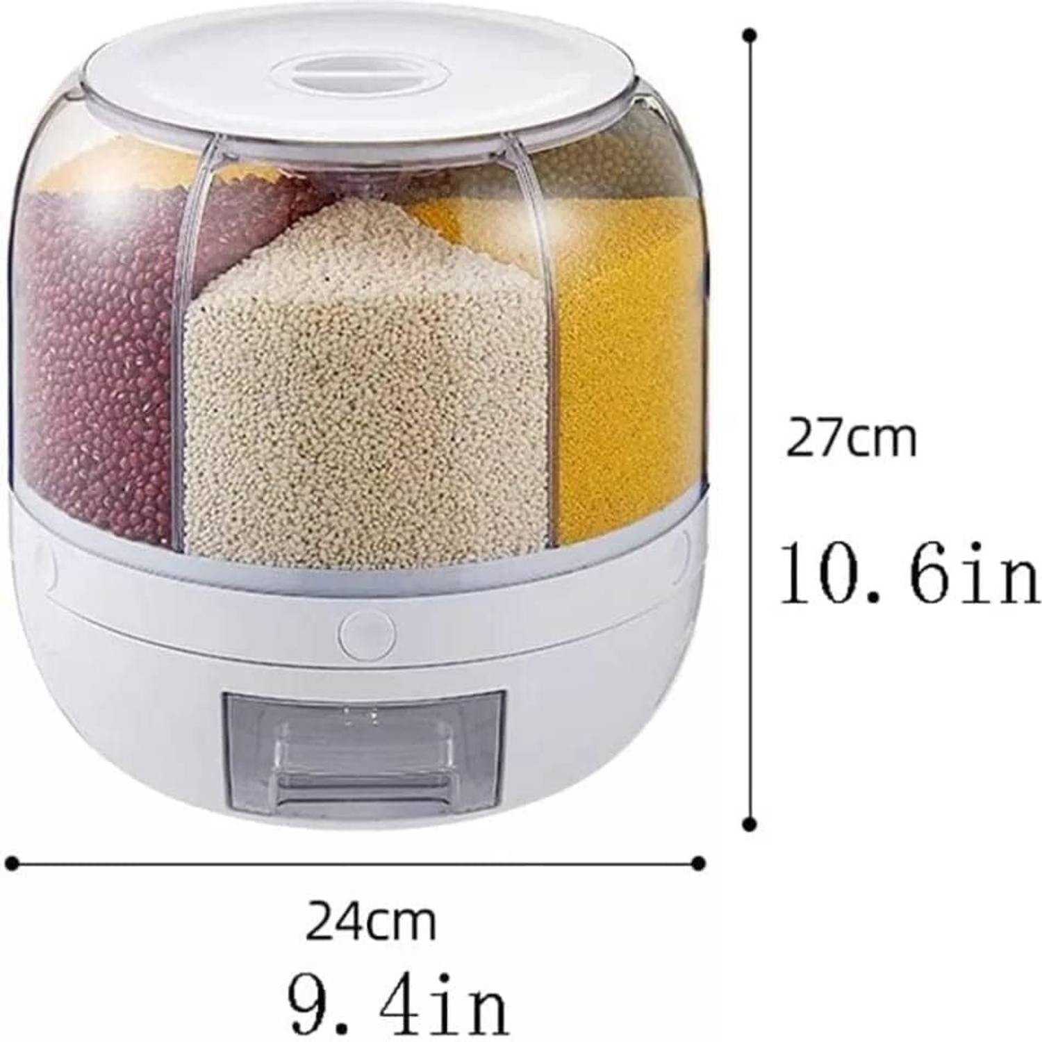 MGKENTERPRISE Plastic Grocery Container 6 kg - Image 3