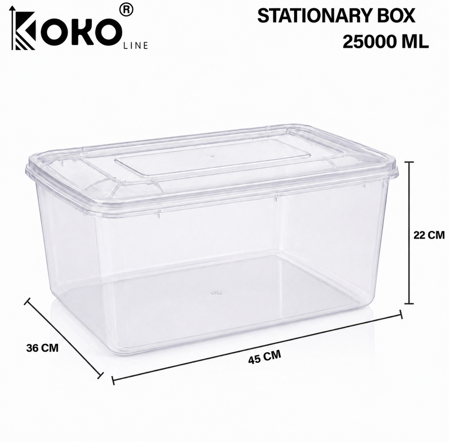 Image of KOKOLINE Plastic Utility Container - 25 L