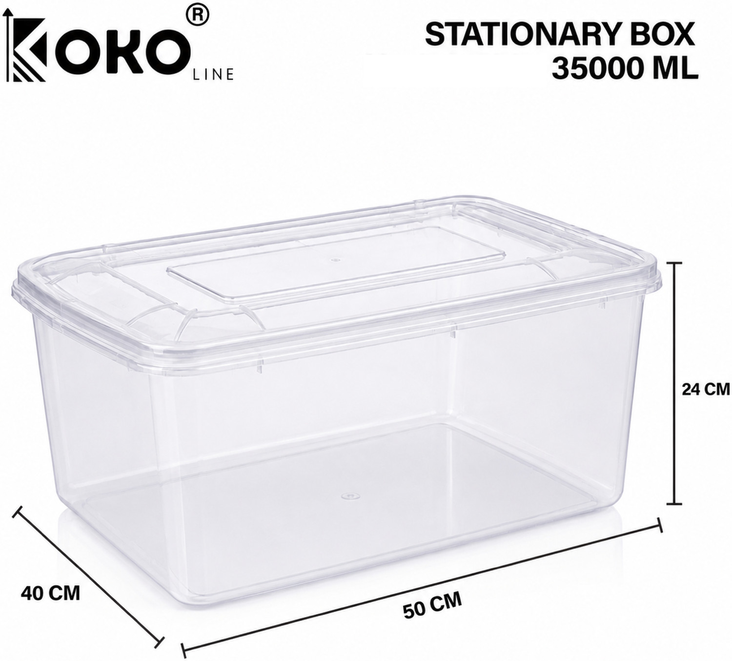 Image of KOKOLINE Plastic Utility Container - 35 L