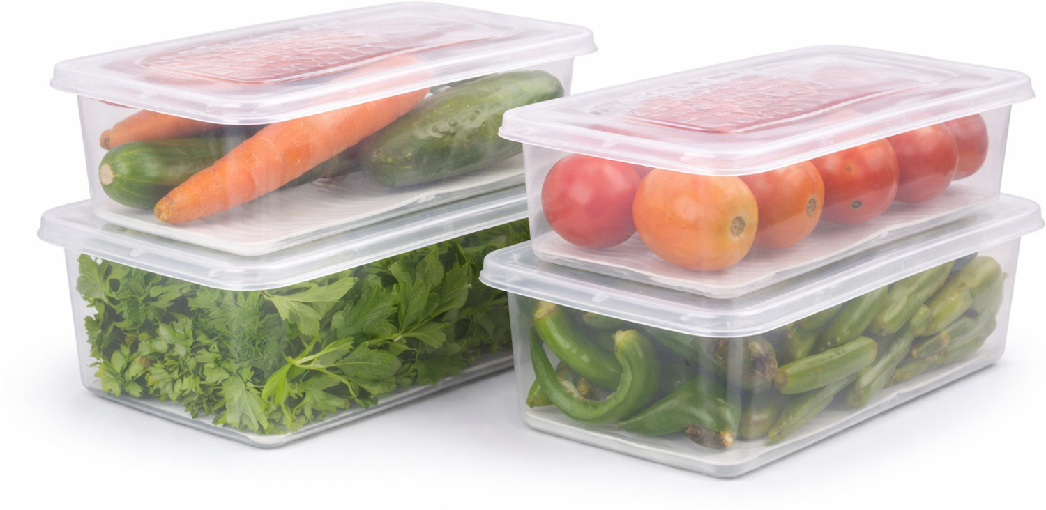 Image of Fiida Plastic Fridge Container - 1500 ml