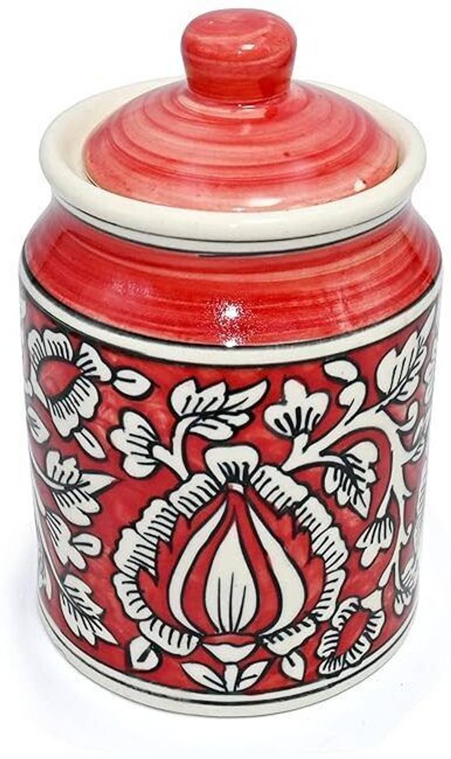 Amoorcart Ceramic Pickle Jar - 850 ml