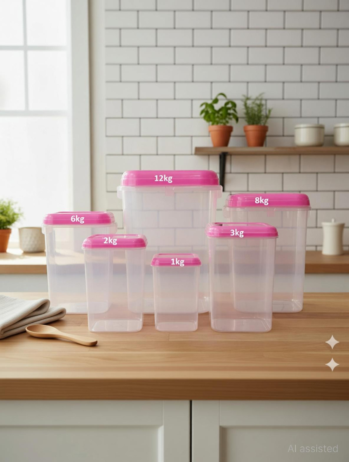 Image of hoatzin Plastic Grocery Container - 1000 ml, 2000 ml, 3000 ml, 6000 ml, 8000 ml, 12000 ml
