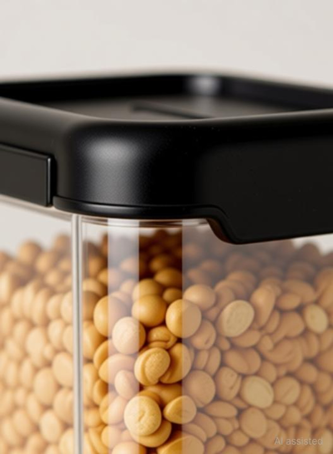 Image of FlatKitch Plastic Grocery Container - 500 ml