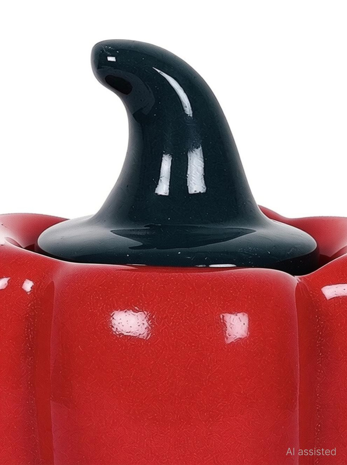 Image of Nayi umag Ceramic Pickle Jar - 500 ml (Red)