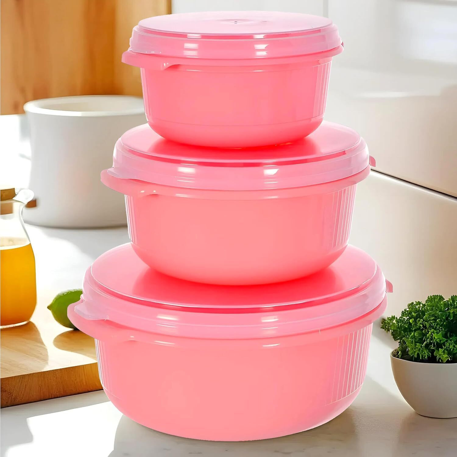 Image of HOMESTIC by Kuber Industries Plastic Utility Container - 3200 ml